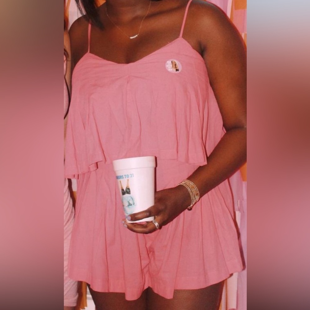 FREE PEOPLE
PINK MIKI TOP
